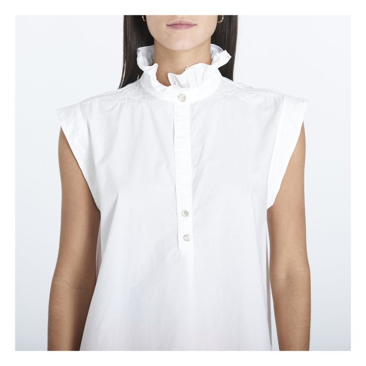 Blusa bordada | Crudo- Imagen del producto n°2