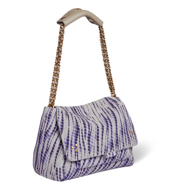Lulu Tie & Dye Bag M | Blue