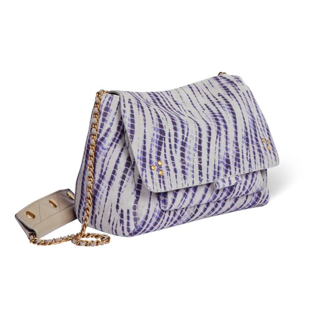 Lulu Tie & Dye Bag M | Blue