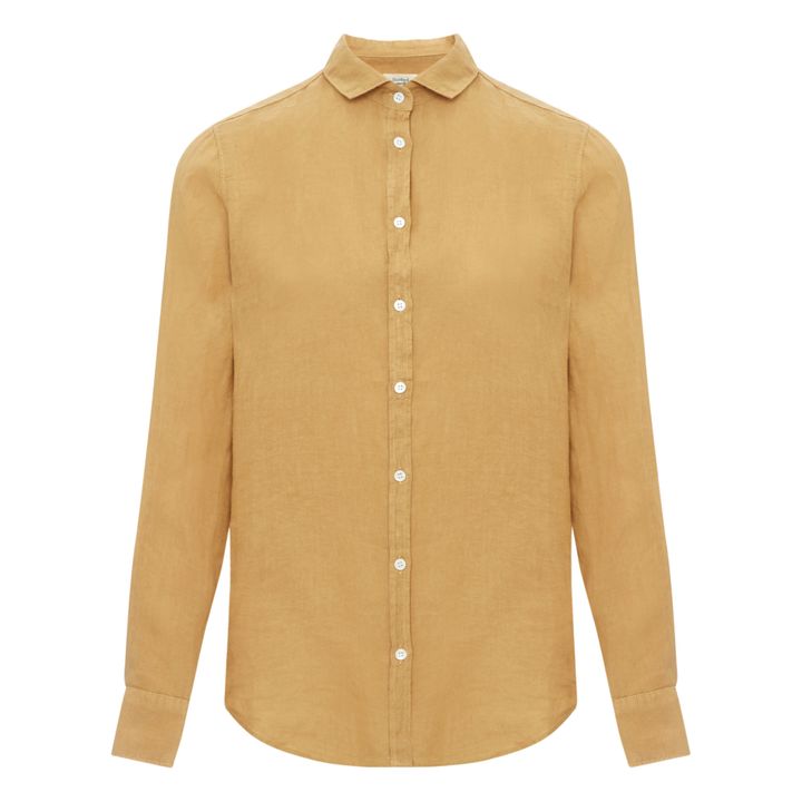 Corazon Linen Shirt | Sabbia- Immagine del prodotto n°0