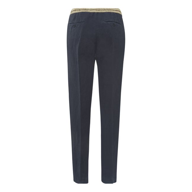 Pirouette Linen Pants | Gris graphite