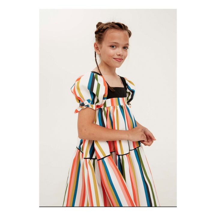 Know Full Well Striped Dress | Seidenfarben- Produktbild Nr. 3