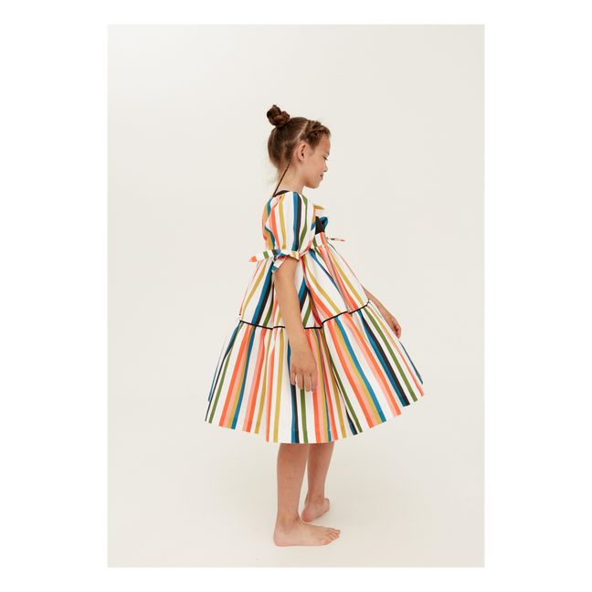 Know Full Well Striped Dress | Ecru