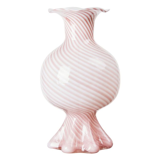 Vase Mella en verre soufflé | Rose