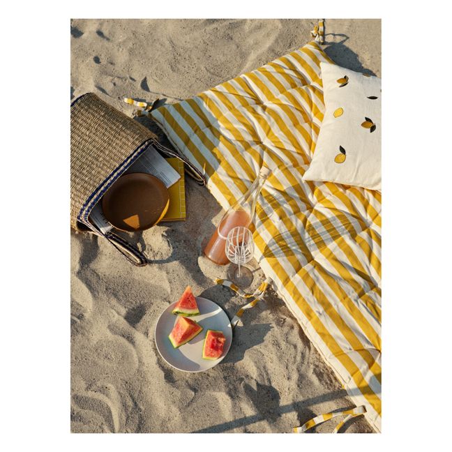 Franca Beach Mat | Sonnenblumengelb