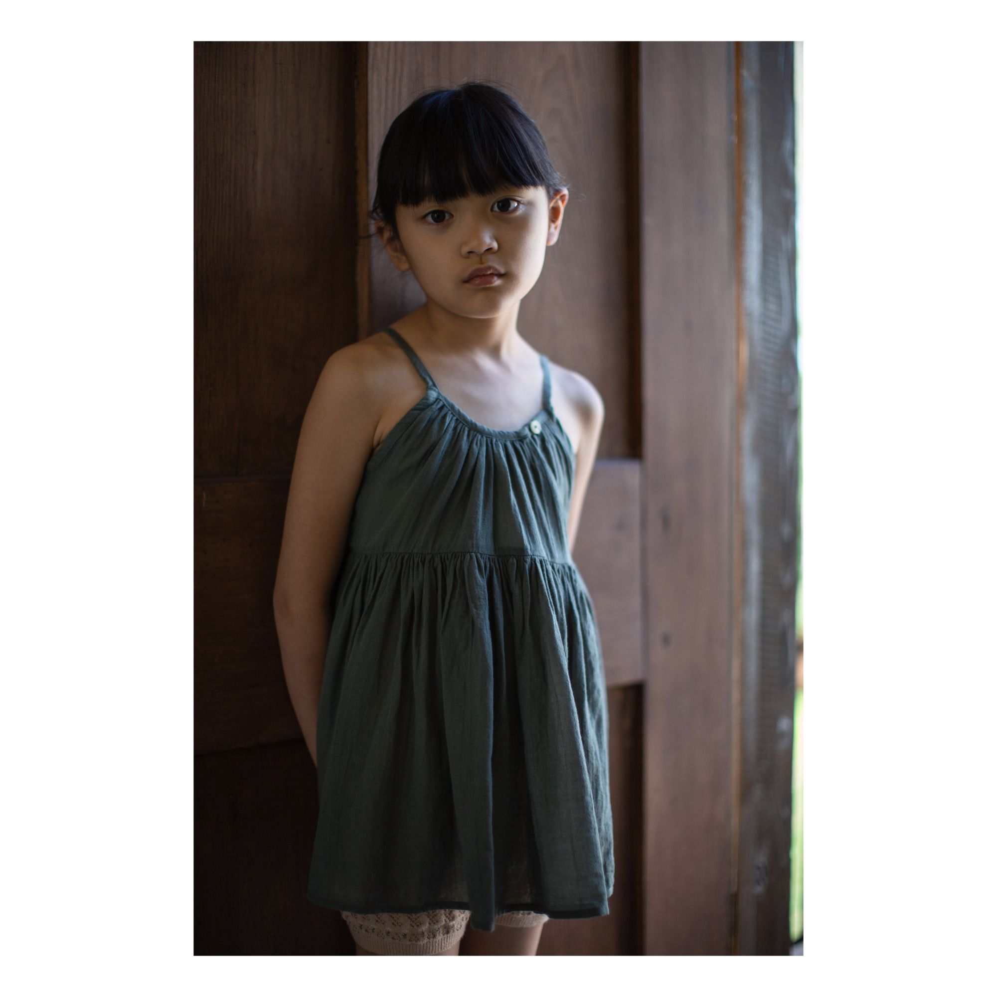 Soor Ploom - Top con bretelle, in cotone bio, modello: Birdie