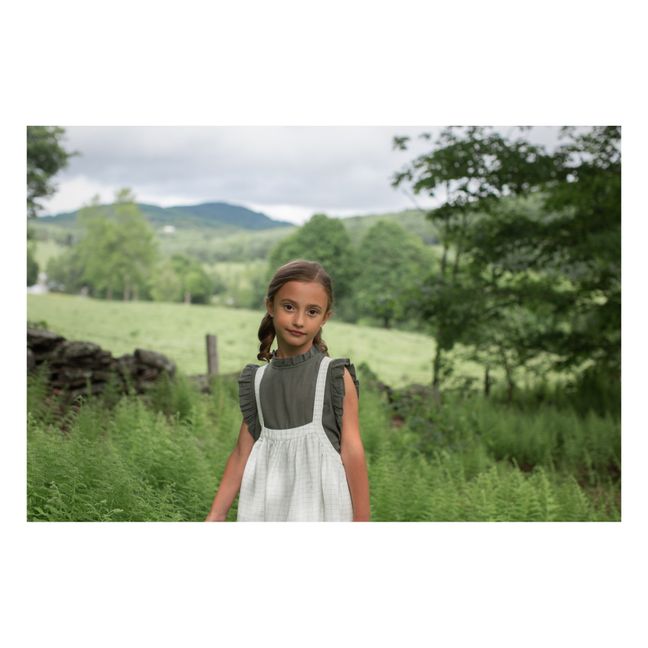 Robe Tablier Lin Eloise | Ecru