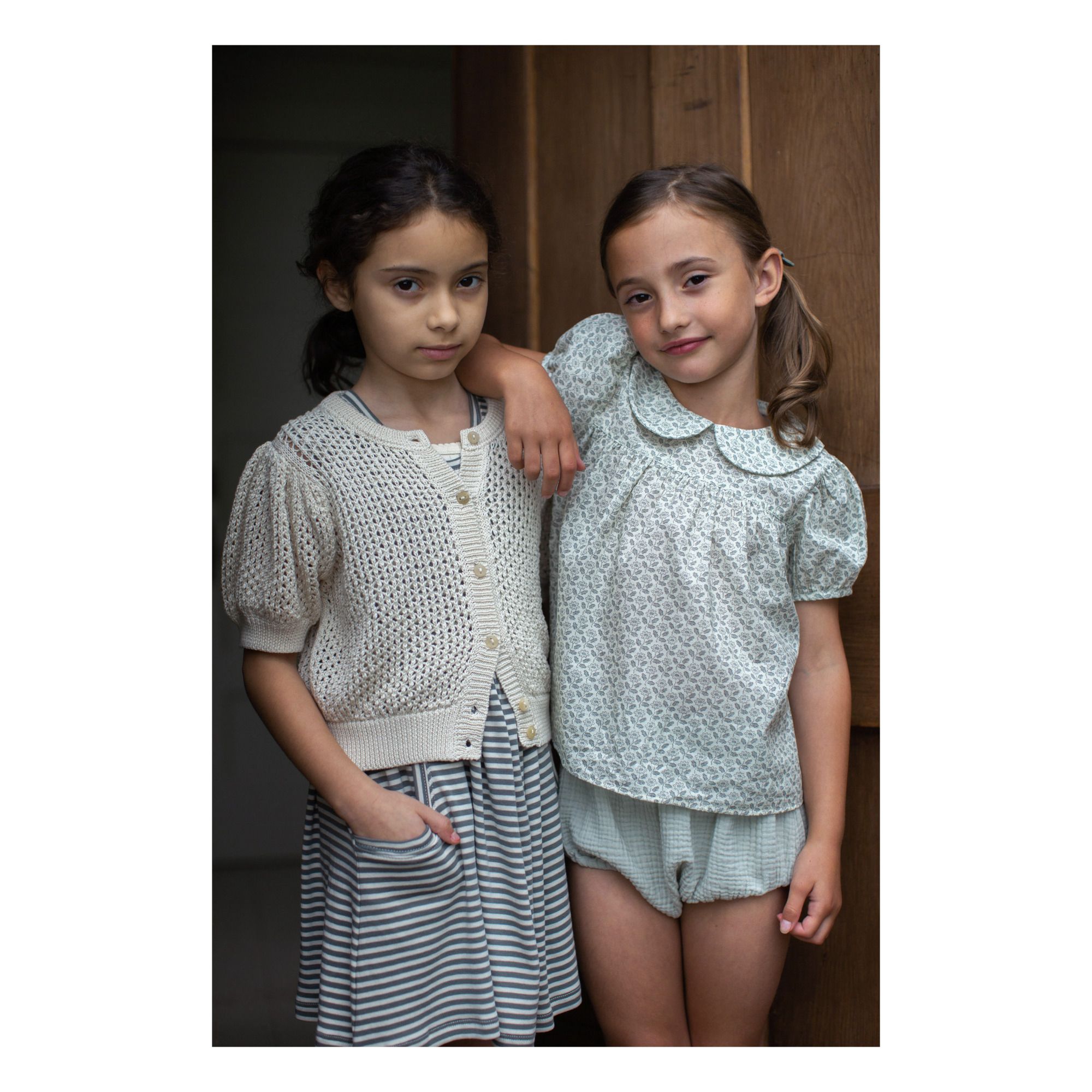 Soor Ploom - Nellie Organic Cotton Blouse - Ecru | Smallable