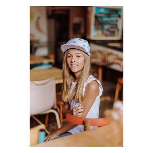 Casquette Visière Plate | Bleu Vert
