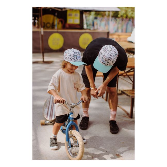 Casquette Visière Courbée | Bleu Vert