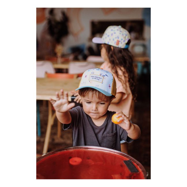 Bike Trucker Cap | Azul verde