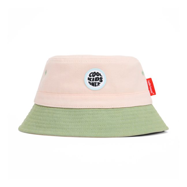 Colorblock Bucket Hat | Verde mandorla