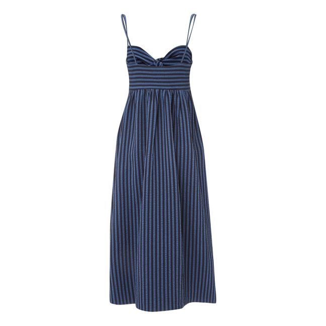 Robe Lipp Rayures | Bleu marine