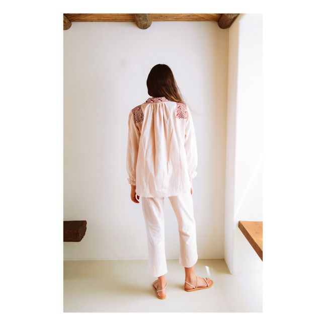 Chemise Empiècement Costes | Rose pâle