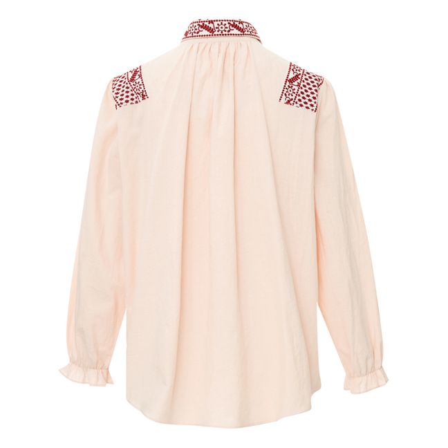 Costes Trim Detail Shirt | Pale pink