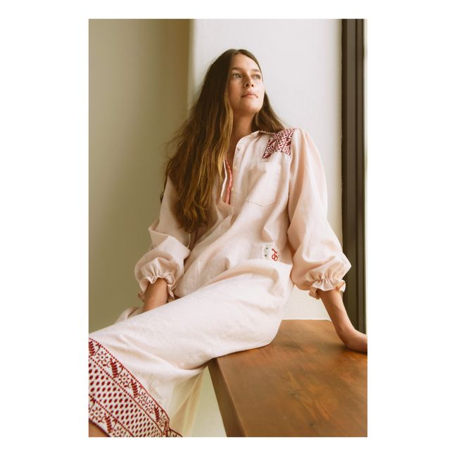 Robe Empiècement Costes | Rose pâle