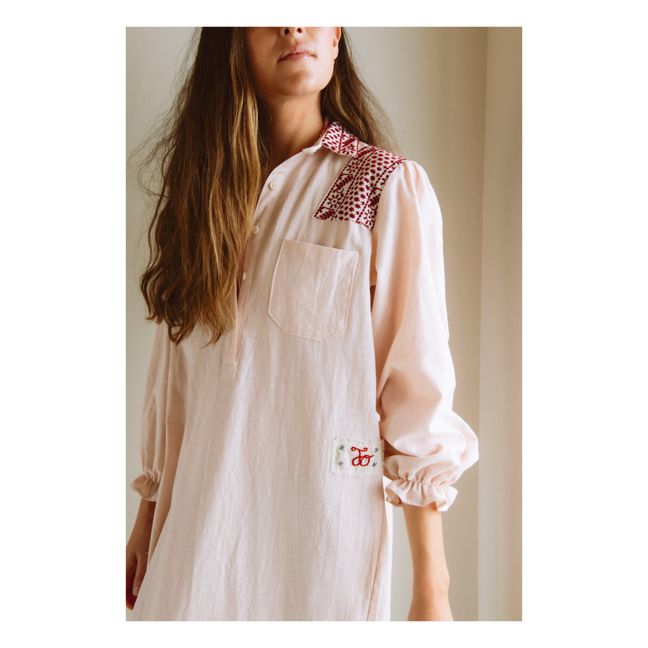 Costes Trim Detail Dress | Pale pink