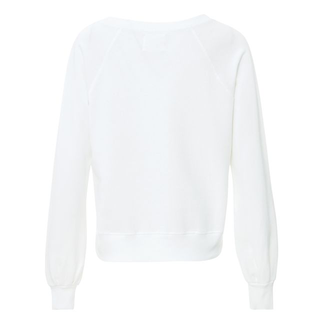 Shiva Lova Organic Cotton Sweatshirt | Bianco