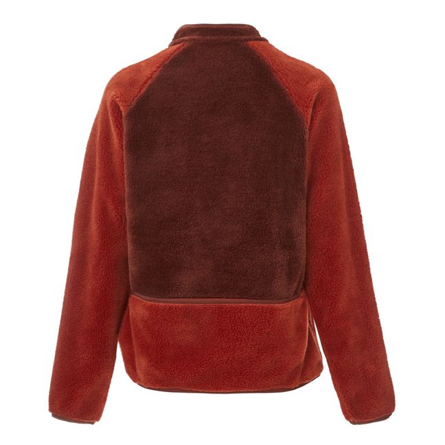 Chaqueta de forro polar Puzzle | Rojo
