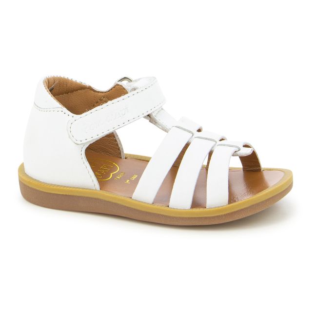 Poppy Strap Sandals | Blanco