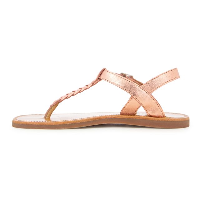 Plagette Antic Thong Sandals | Kupferrot