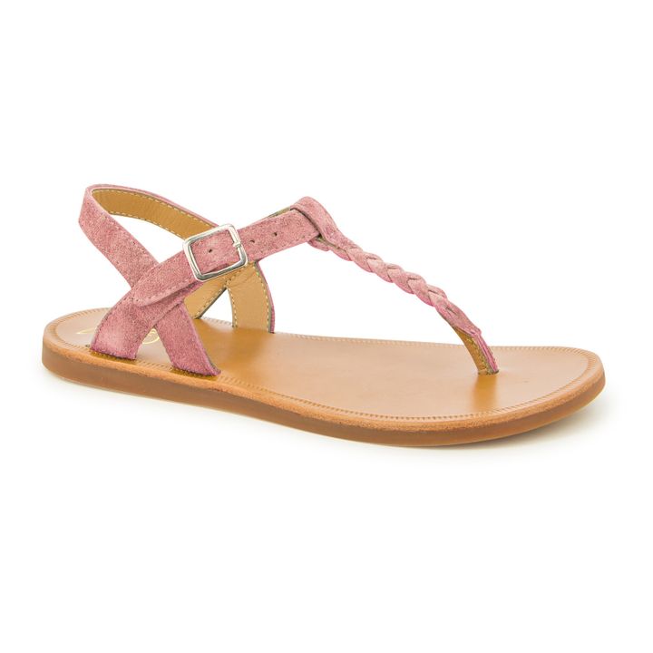 Plagette Antic Thong Sandals | Rosa- Produktbild Nr. 0
