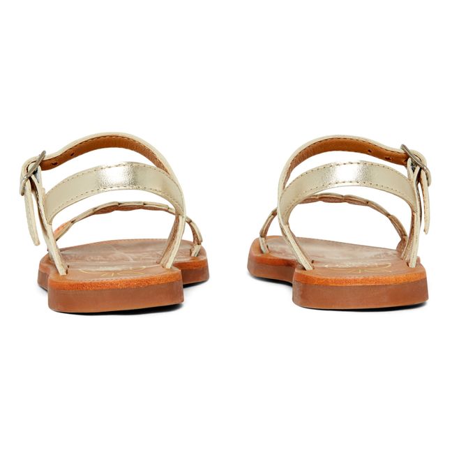 Plagette Ferns Sandals | Silber