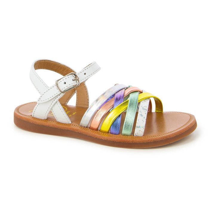 Sandalen Plagette Lux | Weiß- Produktbild Nr. 1