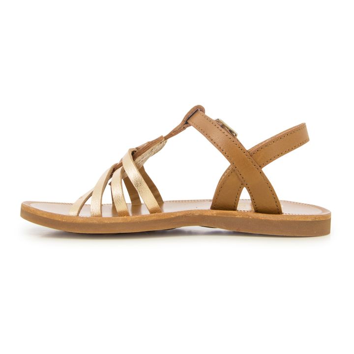 Love Plagette Sandals | Camel- Imagen del producto n°1