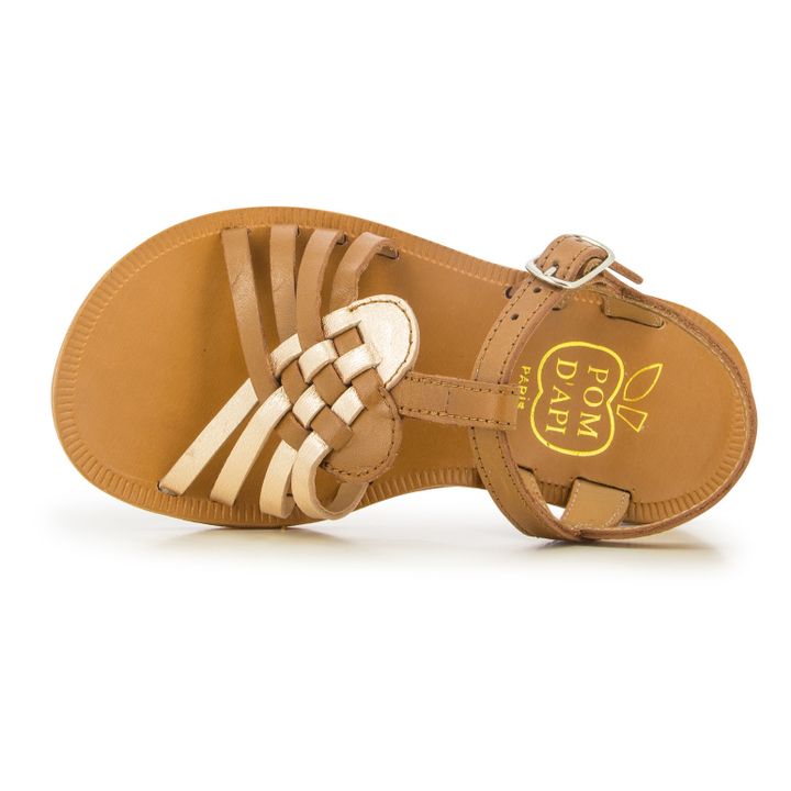Love Plagette Sandals | Camel- Imagen del producto n°2