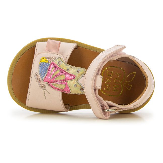 Sandales Poppy Papillon | Rose