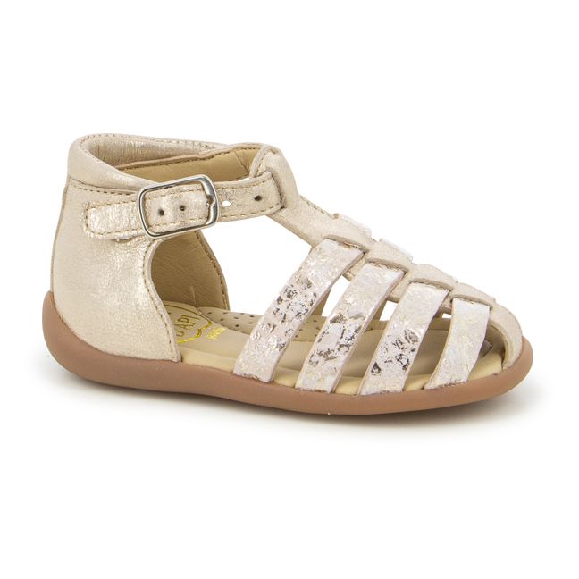 Sandalen Stand Up Strap | Gold
