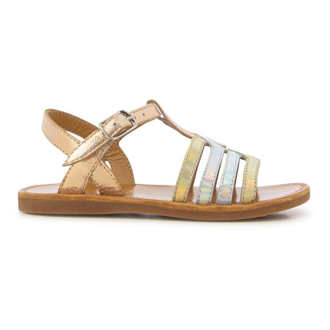 New Salome Plagette Sandals | Rotgold