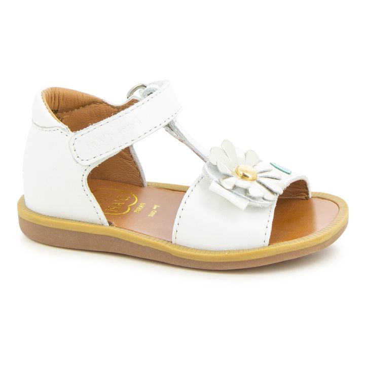 Poppy Daisy Sandals | Blanco- Imagen del producto n°1