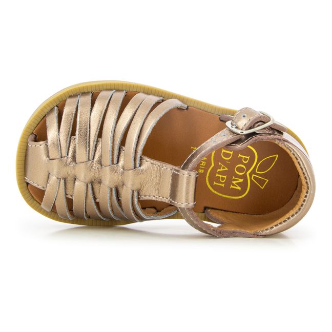 Royal Poppy Sandals | Copper red