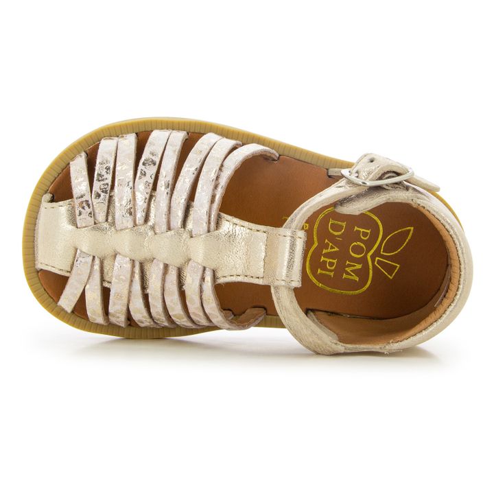 Royal Poppy Sandals | Oro rosado- Imagen del producto n°2