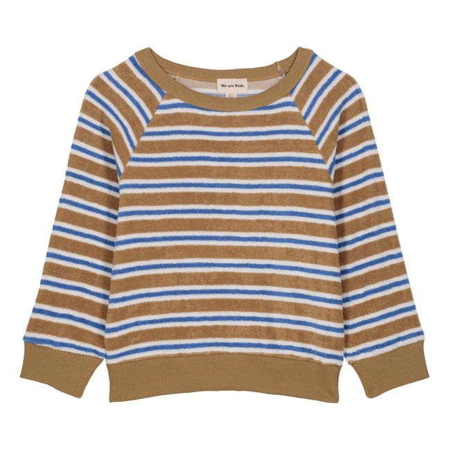 Henri Organic Cotton Terry Sweatshirt | Camel