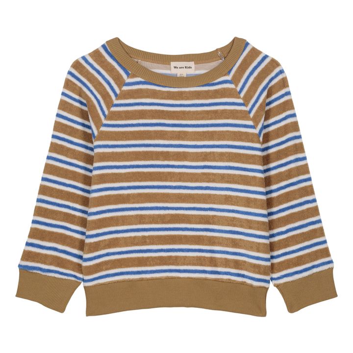 Henri Organic Cotton Terry Sweatshirt | Camel- Immagine del prodotto n°0