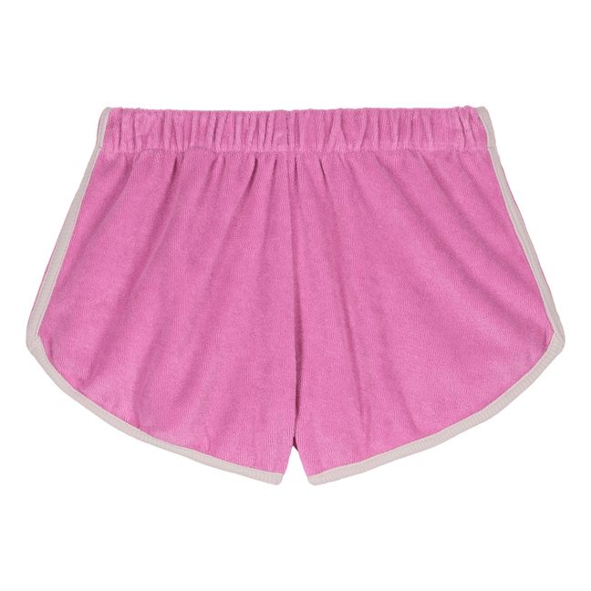 Juju Organic Cotton Terry Shorts | Rosa