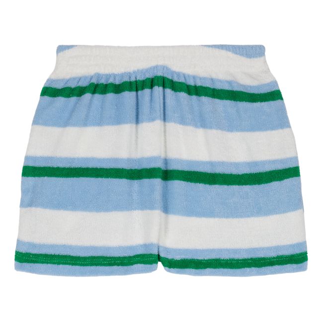 Liam Organic Cotton Terry Shorts | Azzurro