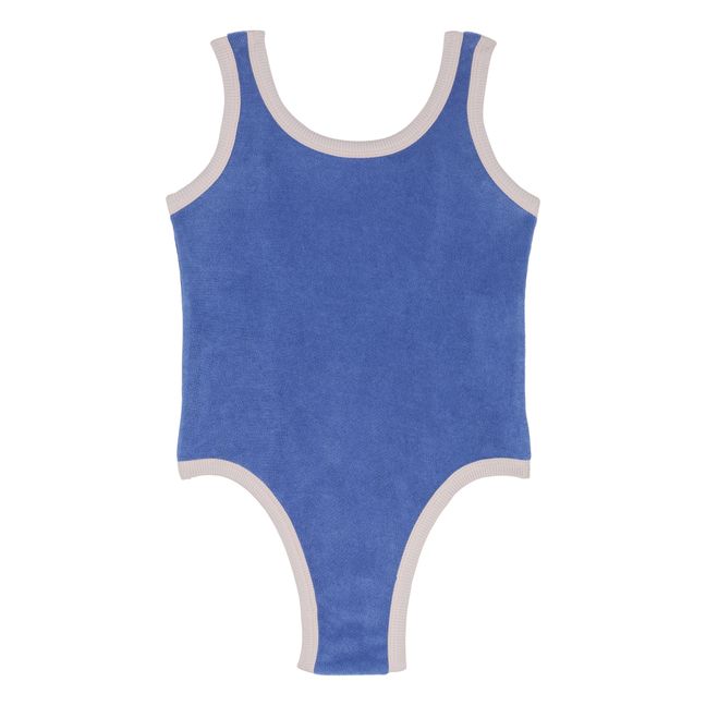 Gigi Organic Cotton Terry Swimsuit | Azul Rey