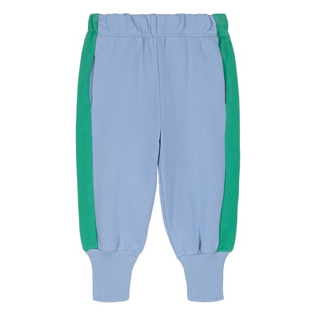 Charles Organic Cotton Flannel Joggers | Blu