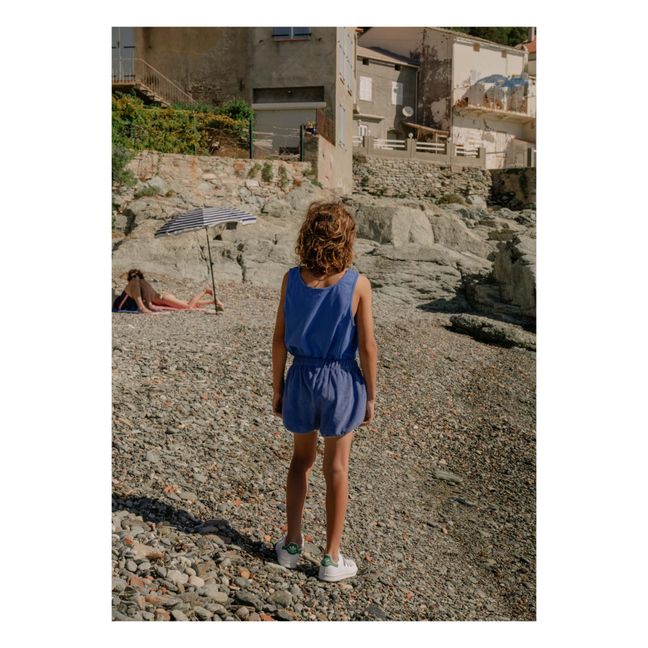 Marcel Organic Cotton Tank Top | Azul Rey