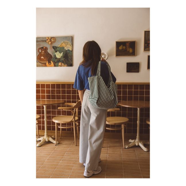 Weekender Vichy | Smaragdgrün