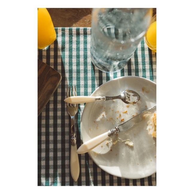 Set da tavola, modello: Vichy | Verde