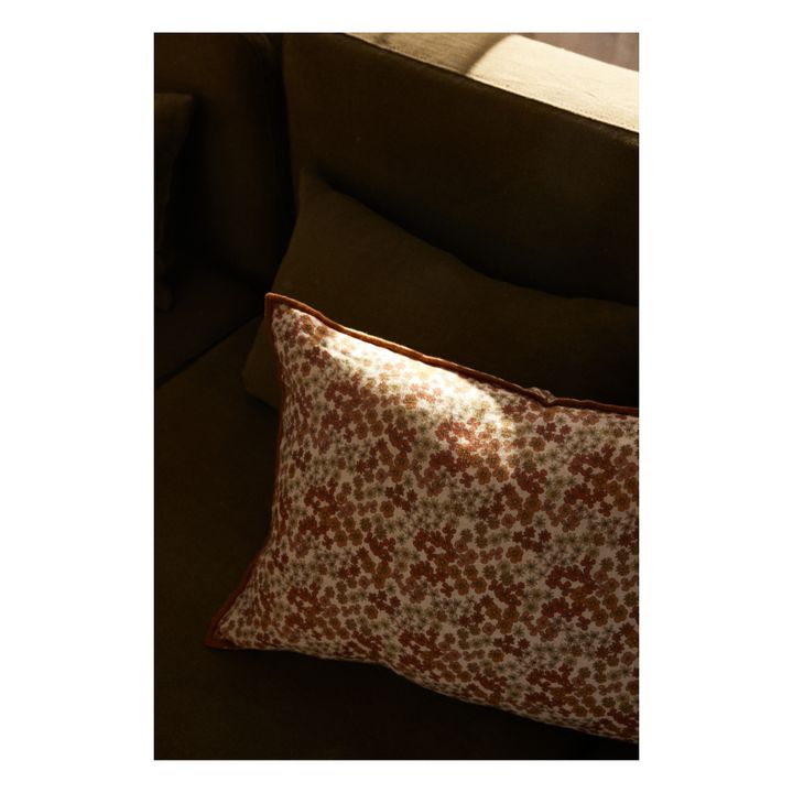 Caracas Washed Linen Cushion | Palisander- Produktbild Nr. 1