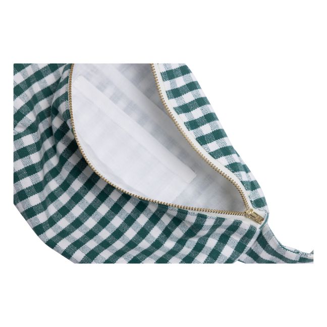 Gingham Fanny Pack | Verde