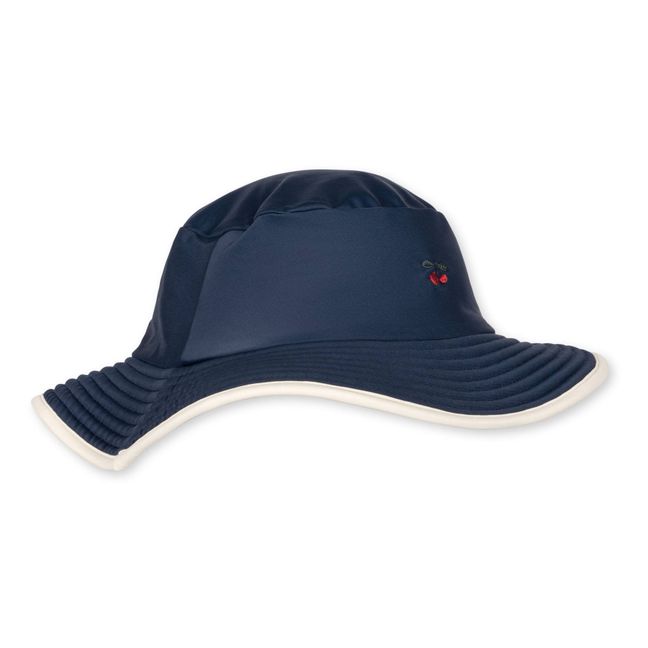 Manon Recycled Materials Bucket Hat | Blu marino