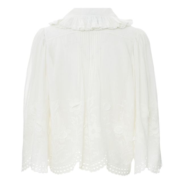 Bluse Basket | Weiß