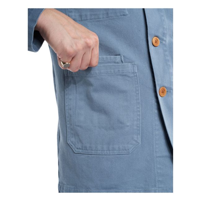 Chaqueta artesana | Azul Gris